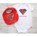 Body Suit with Matching Bib